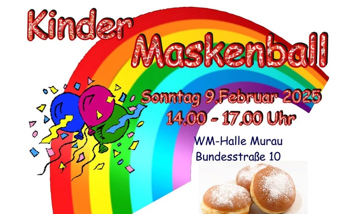 09.02.2025 Kindermaskenball, WM-Halle Murau