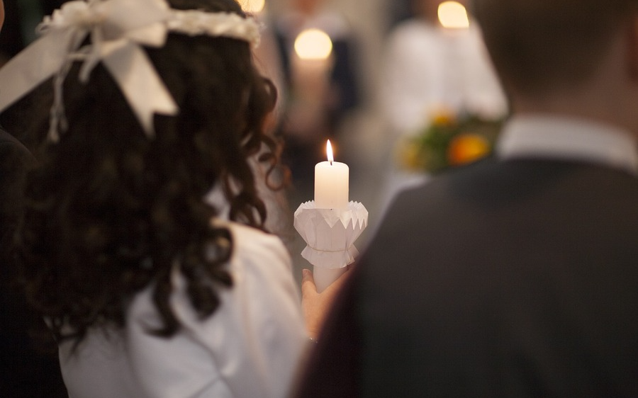 Erstkommunion in der Pfarrkirche Pürgg