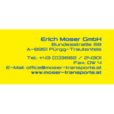 Moser Erich GmbH - Transporte