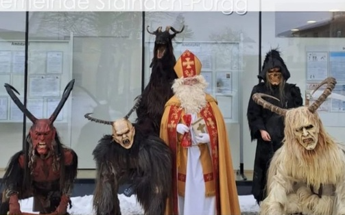 Krampustreffen in Stainach