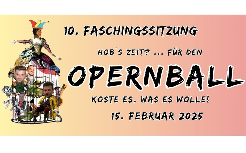 15.02.2025 10. St. Peterer Faschingssitzung, Greimhalle St. Peter a. Kbg.