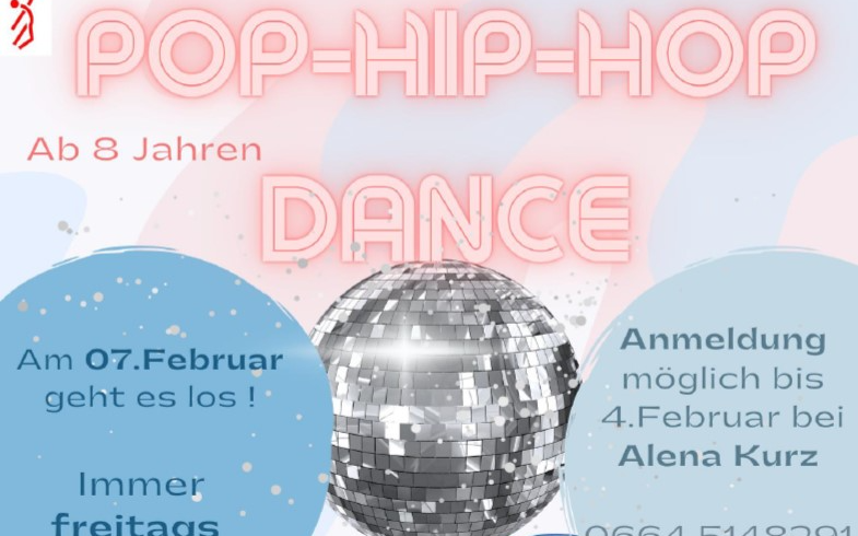 07.02.2025 Pop-Hip-Hop Dance, Vereinsheim Sportunion Oberwölz-Lachtal