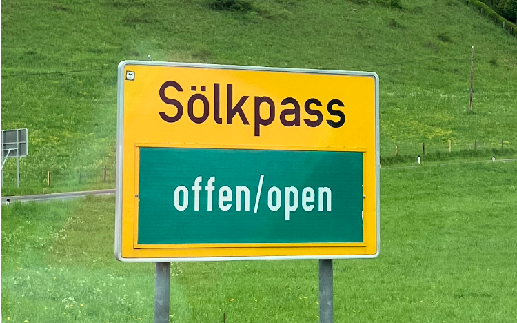 L704 Sölkpass ab sofort offen!