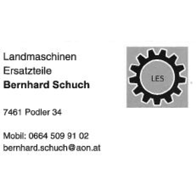 Bernhard Schuch, Landmaschinen und Ersatzteile