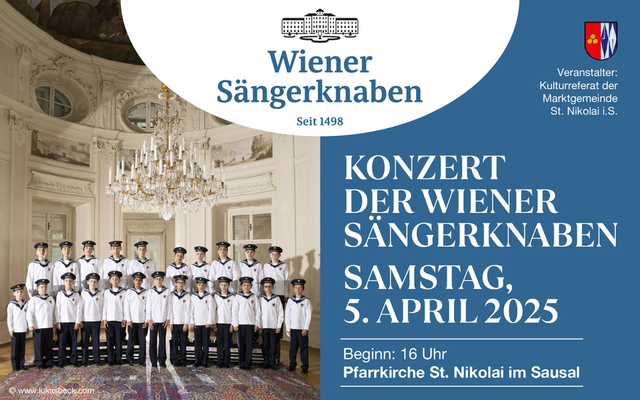 05.04.2025 Konzert Wiener Sängerknaben, Pfarrkirche