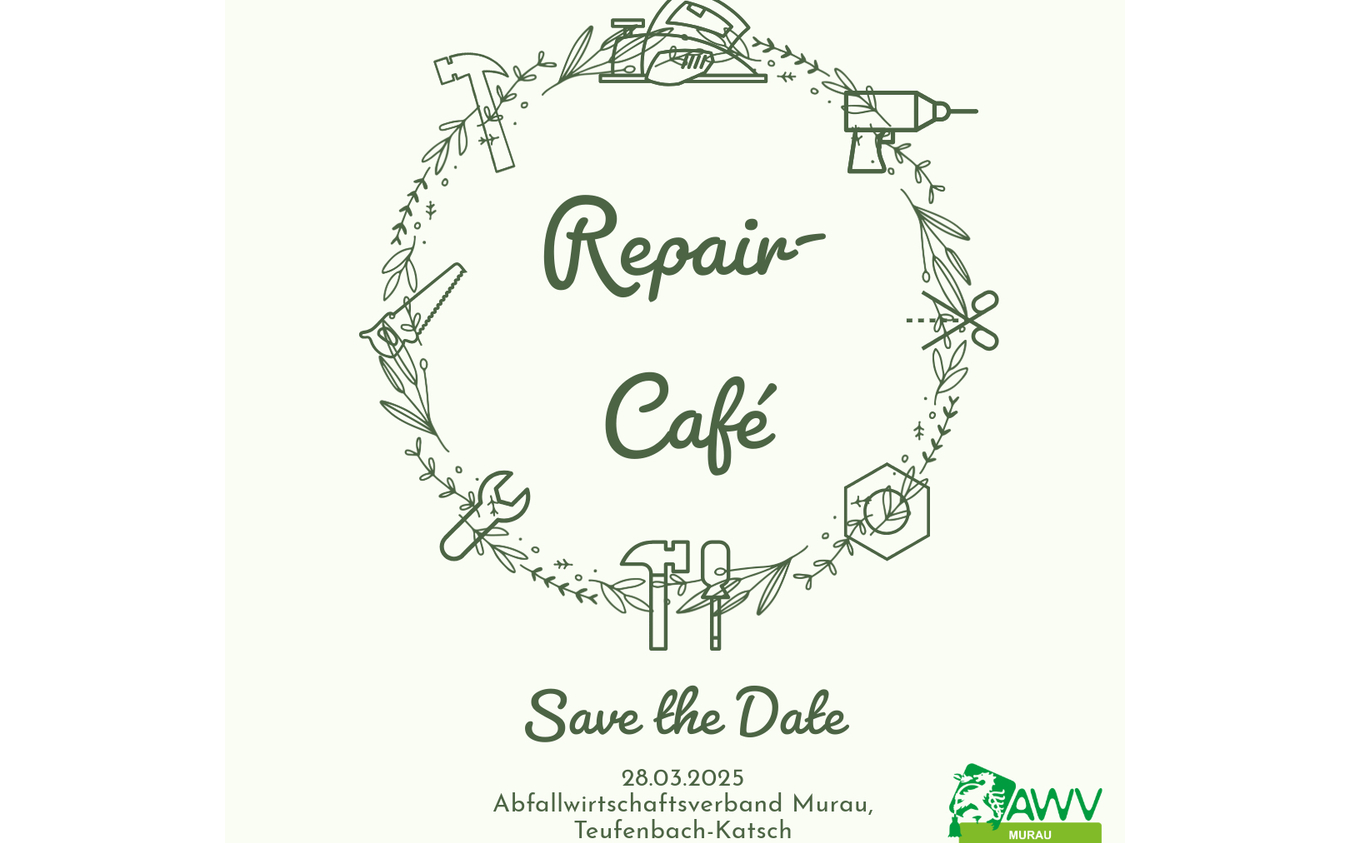 Save the date - Repair Cafe