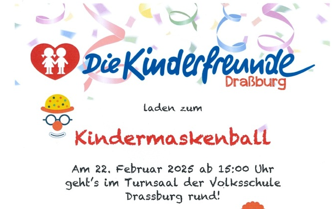 22.02.2025 Kindermaskenball, Volksschule Draßburg