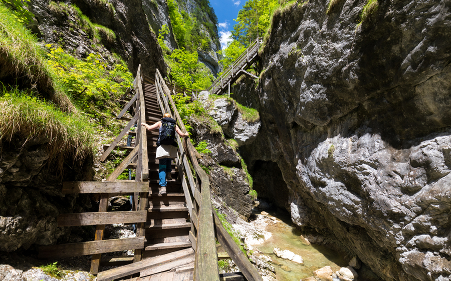 Wildromantische Wörschachklamm wieder geöffnet