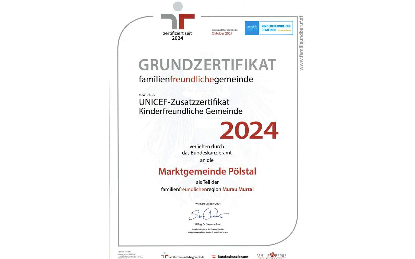 Familienfreundliche Gemeinde 2024