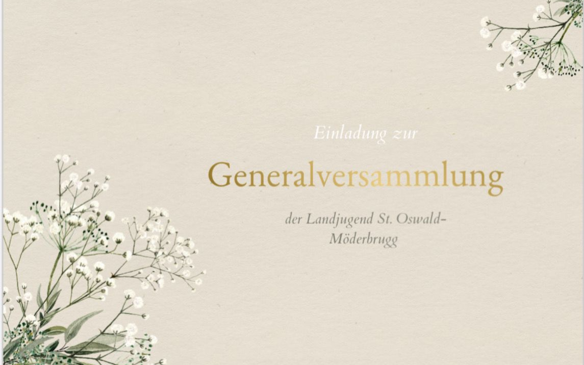 08.02.2025 Generalversammlung der Landjugend St.Oswald-Möderbrugg , Möderbrugg