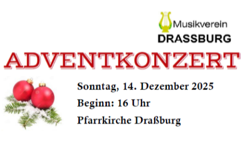 Adventkonzert Musikverein Draßburg