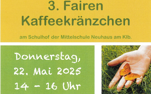 3. Faires Kaffeekränzchen