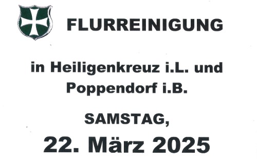 Flurreinigung