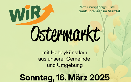 16.03.2025 Oster-Künstlermarkt, Festsaal