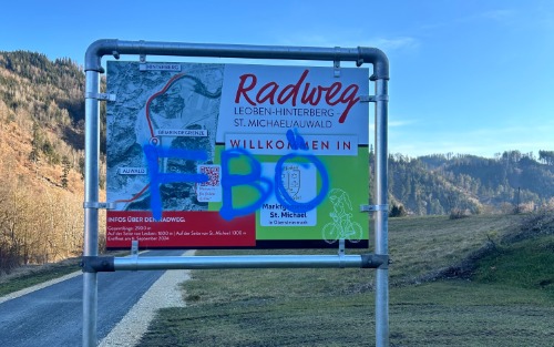 Radweg St. Michael-Auwald - Mutwillige Sachbeschädigungen