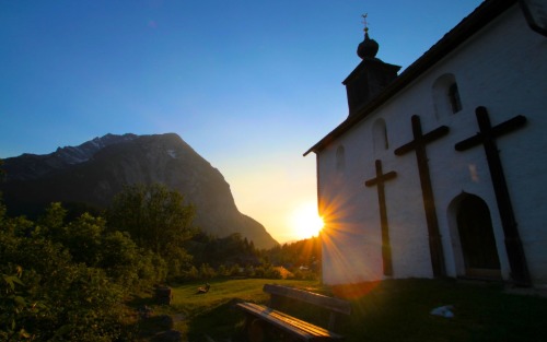 Maiandacht bei der Johanneskapelle Pürgg ...