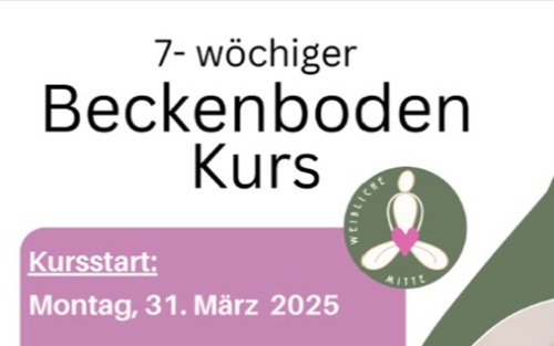 7-wöchiger Beckenbodenkurs