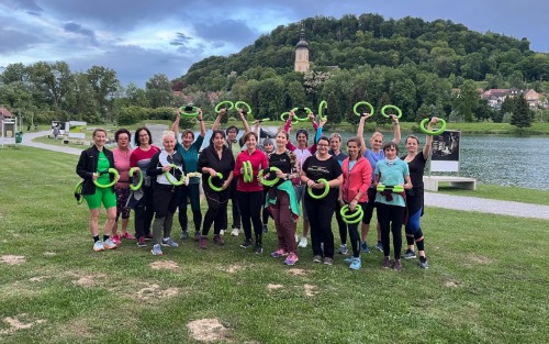 Nordic Walking-Runde der VP Frauen Wildon