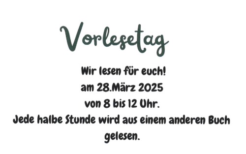 Vorlesetag