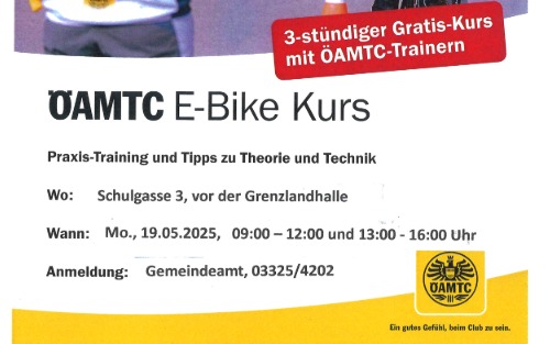 ÖAMTC E-Bike Kurs