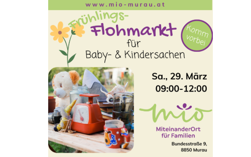 Flohmarkt für Baby- & Kindersachen