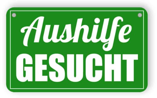 Hilfskraft für Bauhofarbeiten gesucht