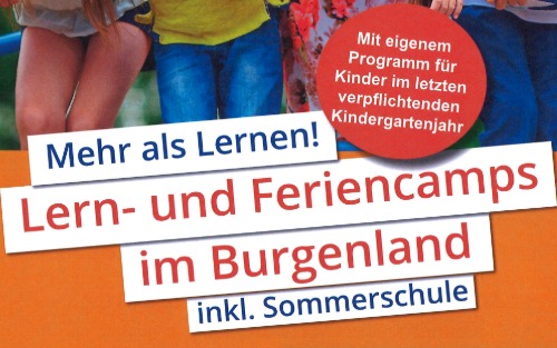 Lern- und Feriencamps im Burgenland