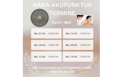 12.05.2025 NADA - Akupunktur, St. Margarethen