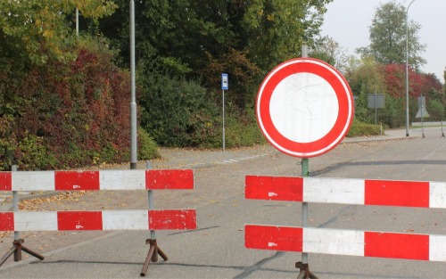 Information Straßensperren - Angelobung 25.04.2025