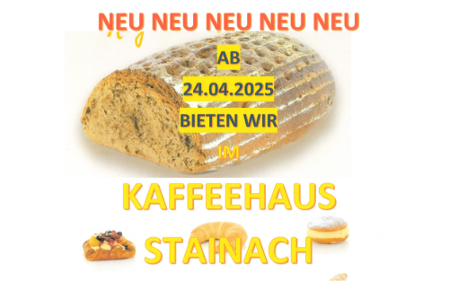 „Frisch, regional, köstlich – Dankelmayr-Gebäck im Kaffeehaus Stainach“