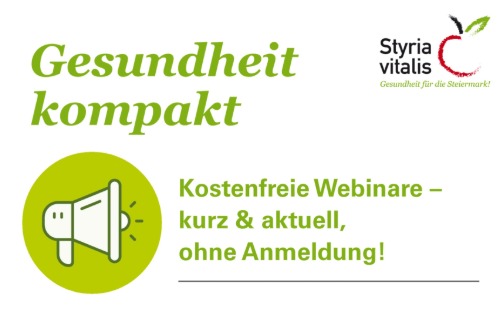 Gesundheit kompakt - Webinare