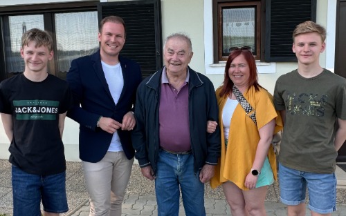 Gratulation zum 85. Geburtstag
