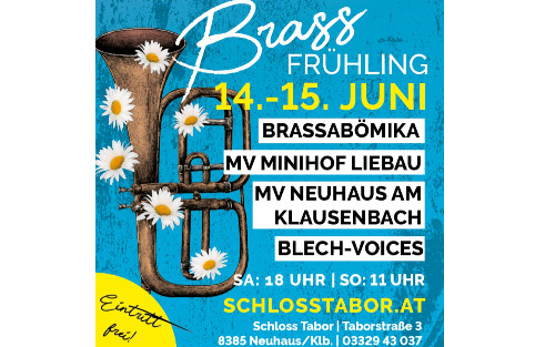 Brass Frühling auf Schloss Tabor