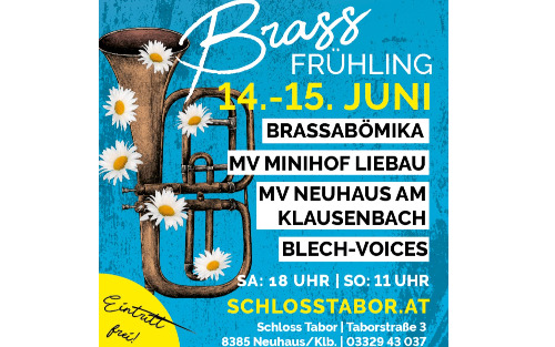 Brass Frühling auf Schloss Tabor