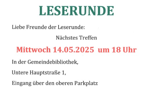 Leserunde