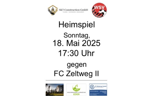 18.05.2025 Heimspiel gegen FC Zeltweg II, Sportzentrum St. Lambrecht