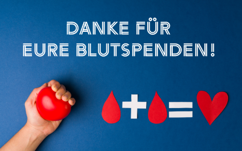 Blutspendeaktion: Danke an alle, die Blut gespendet haben!