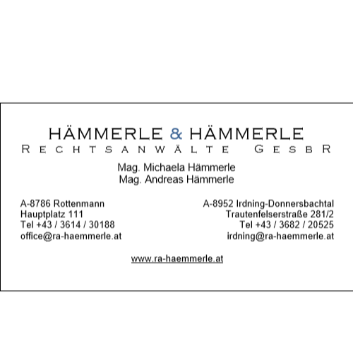Rechtsanwaltskanzlei Hämmerle