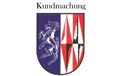 Kundmachung Gemeinderatssitzung 22.05.2025