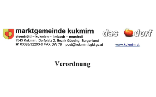 Verordnung der BH Güssing: Vorbeugemaßnahmen gegen Waldbrände