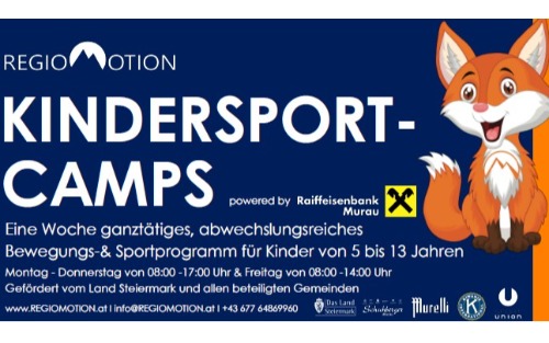 Regiomotion - Kindersportcamp