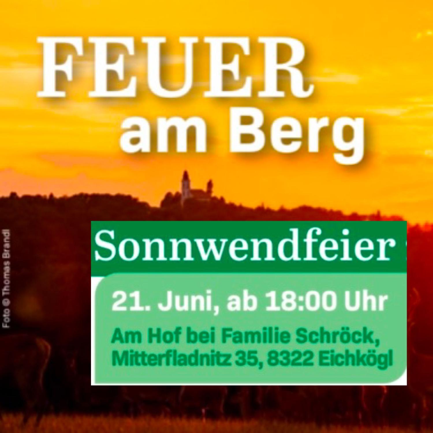 21.06.2025 Sonnwendfeier - Feuer am Berg, 