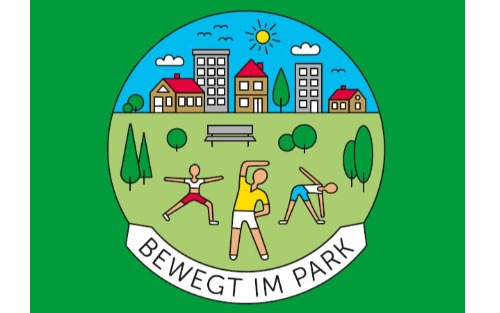 Bewegt im Park
