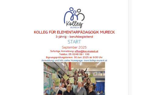 Kolleg für Elementarpädagogik Mureck