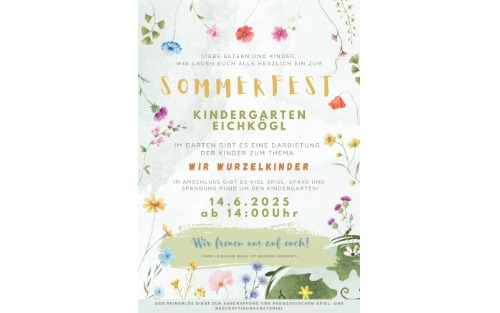 14.06.2025 Sommerfest Kindergarten Eichkögl, Kindergarten Eichkögl