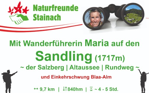 22.06.2025 Geführte Wanderung auf den Sandling, Blaa-Alm