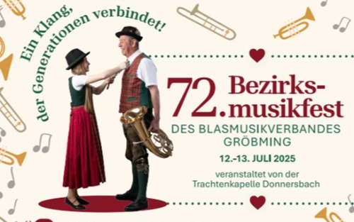 72. Bezirksmusikfest des Blasmusikverbandes Gröbming