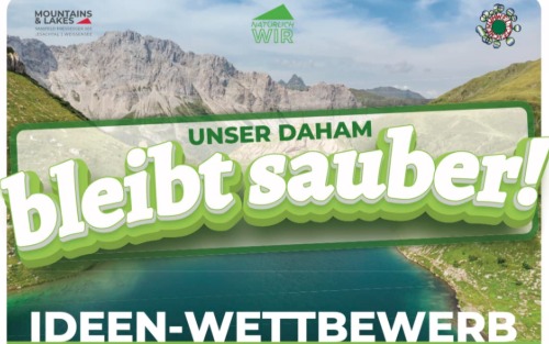 Unser daham bleibt sauber! Ideen-Wettbewerb