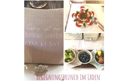 Begegnungsbrunch im Laden
