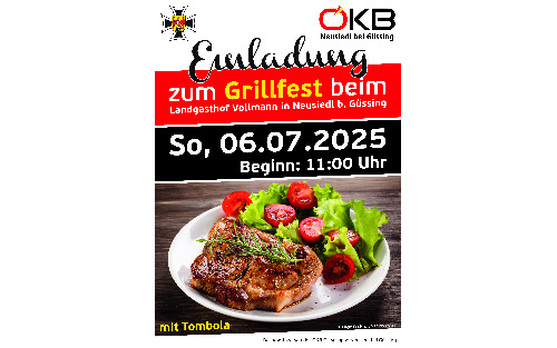 06.07.2025 Grillfest des ÖKB Neusiedl, Gasthaus Vollmann